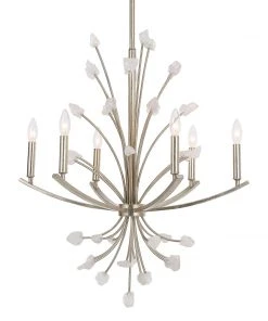 Uttermost Juliette 6 Light Silver Chandelier All Lighting