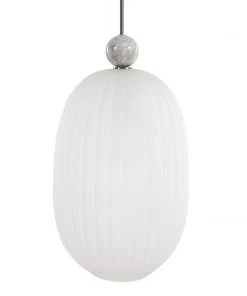 Uttermost Crème Oversized 1 Light Pendant All Lighting
