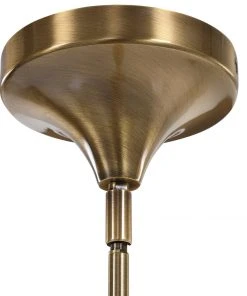 All Lighting Uttermost Bolla 1 Light Pattern Glass Mini Pendant