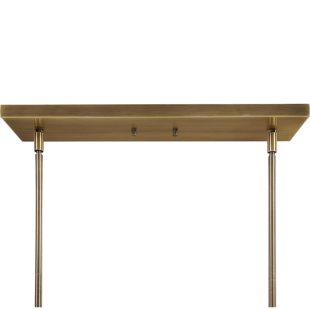 All Lighting Uttermost Brookdale Industrial 3 Light Linear Chandelier 8 All Lighting Uttermost Brookdale Industrial 3 Light Linear Chandelier