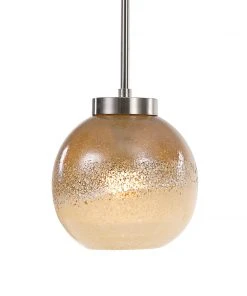 Uttermost Melissa Golden Amber 1 Light Pendant