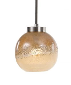 Uttermost Melissa Golden Amber 1 Light Pendant