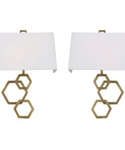 Uttermost Deseret Brass 2 Light Sconce S/2 Sconces