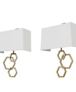 Uttermost Deseret Brass 2 Light Sconce S/2 Sconces