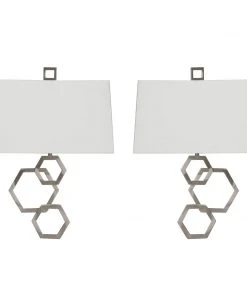 Uttermost Deseret Nickel 2 Light Sconce S/2 12 Uttermost Deseret Nickel 2 Light Sconce S/2