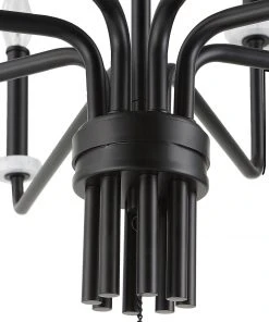 Uttermost Ebony Elegance 8 Light Chandelier