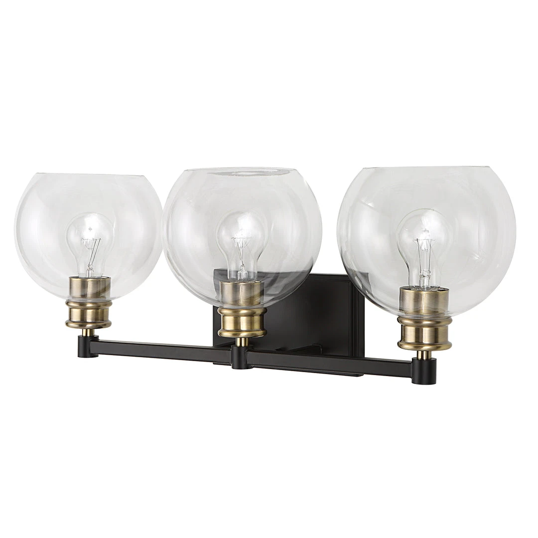 Uttermost Kent Edison 3 Light Vanity 7 Uttermost Kent Edison 3 Light Vanity
