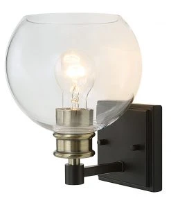 All Lighting Uttermost Kent Edison 1 Light Sconce 12 All Lighting Uttermost Kent Edison 1 Light Sconce