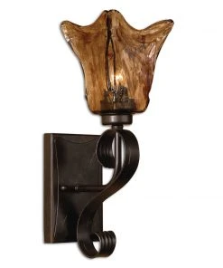 Uttermost Vetraio Glass Wall Sconce All Lighting