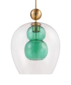 Uttermost Shamrock Green Glass 1 Light Pendant 13 Uttermost Shamrock Green Glass 1 Light Pendant