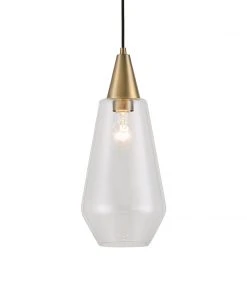 All Lighting Uttermost Eichler Antique Brass 1 Light Mini Pendant