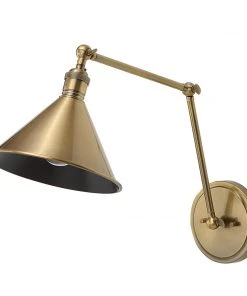 All Lighting Uttermost Exeter 1 Light Adjustable Sconce