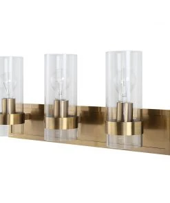 Uttermost Cardiff Antique Brass 3 Light Vanity All Lighting 14 Uttermost Cardiff Antique Brass 3 Light Vanity All Lighting