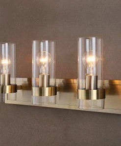 Uttermost Cardiff Antique Brass 3 Light Vanity All Lighting 15 Uttermost Cardiff Antique Brass 3 Light Vanity All Lighting