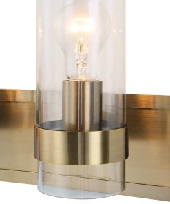 Uttermost Cardiff Antique Brass 3 Light Vanity All Lighting 16 Uttermost Cardiff Antique Brass 3 Light Vanity All Lighting