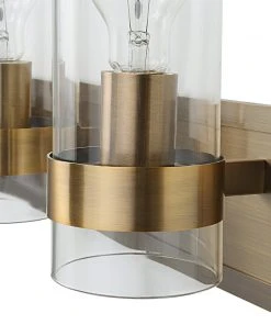 Uttermost Cardiff Antique Brass 3 Light Vanity All Lighting 18 Uttermost Cardiff Antique Brass 3 Light Vanity All Lighting