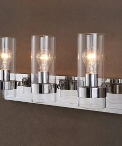 Uttermost Cardiff Nickel 3 Light Vanity 16 Uttermost Cardiff Nickel 3 Light Vanity