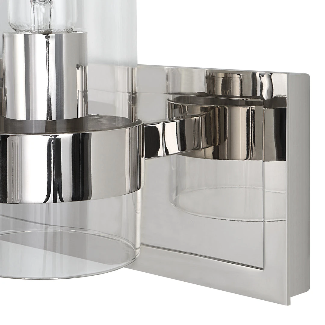 Uttermost Cardiff Nickel 3 Light Vanity 11 Uttermost Cardiff Nickel 3 Light Vanity