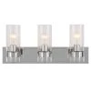 Uttermost Cardiff Nickel 3 Light Vanity