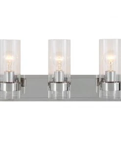 Uttermost Cardiff Nickel 3 Light Vanity