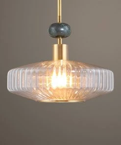 Uttermost Giovane Antique Brass 1 Light Pendant All Lighting