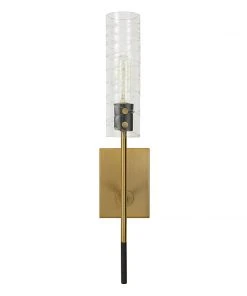 All Lighting Uttermost Telesto 1 Light Brass Sconce