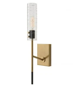 All Lighting Uttermost Telesto 1 Light Brass Sconce