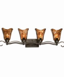 Uttermost Vetraio 4 Light Bronze Vanity Strip