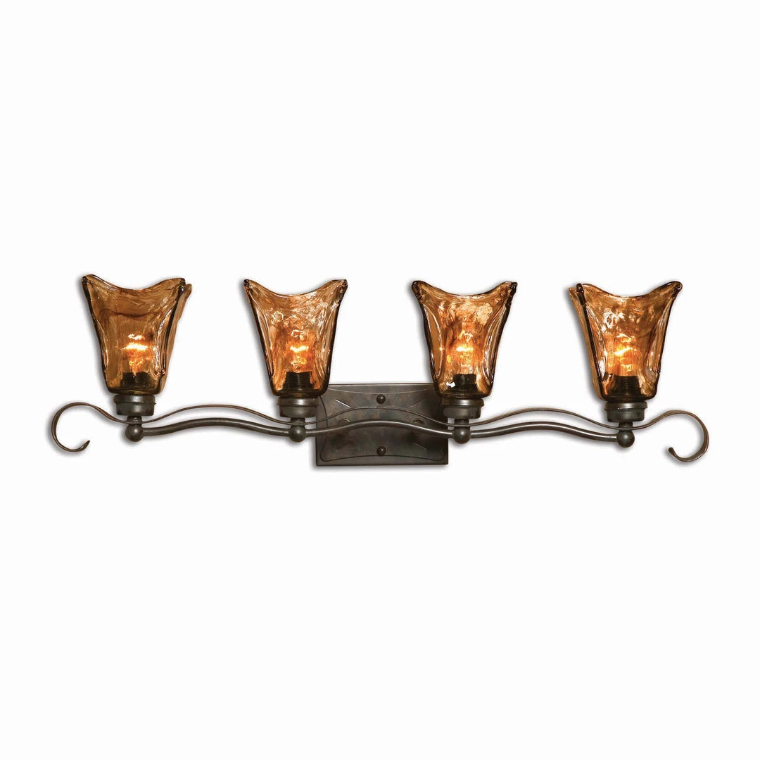 Uttermost Vetraio 4 Light Bronze Vanity Strip 3 Uttermost Vetraio 4 Light Bronze Vanity Strip