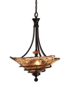 Uttermost Vitalia 3 Lt Oil Rubbed Bronze Pendant
