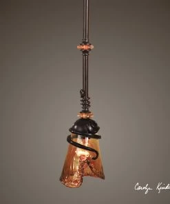 Uttermost Vitalia Oil Rubbed Bronze Mini Pendant