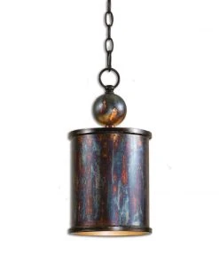 All Lighting Uttermost Albiano 1 Light Bronze Mini Pendant