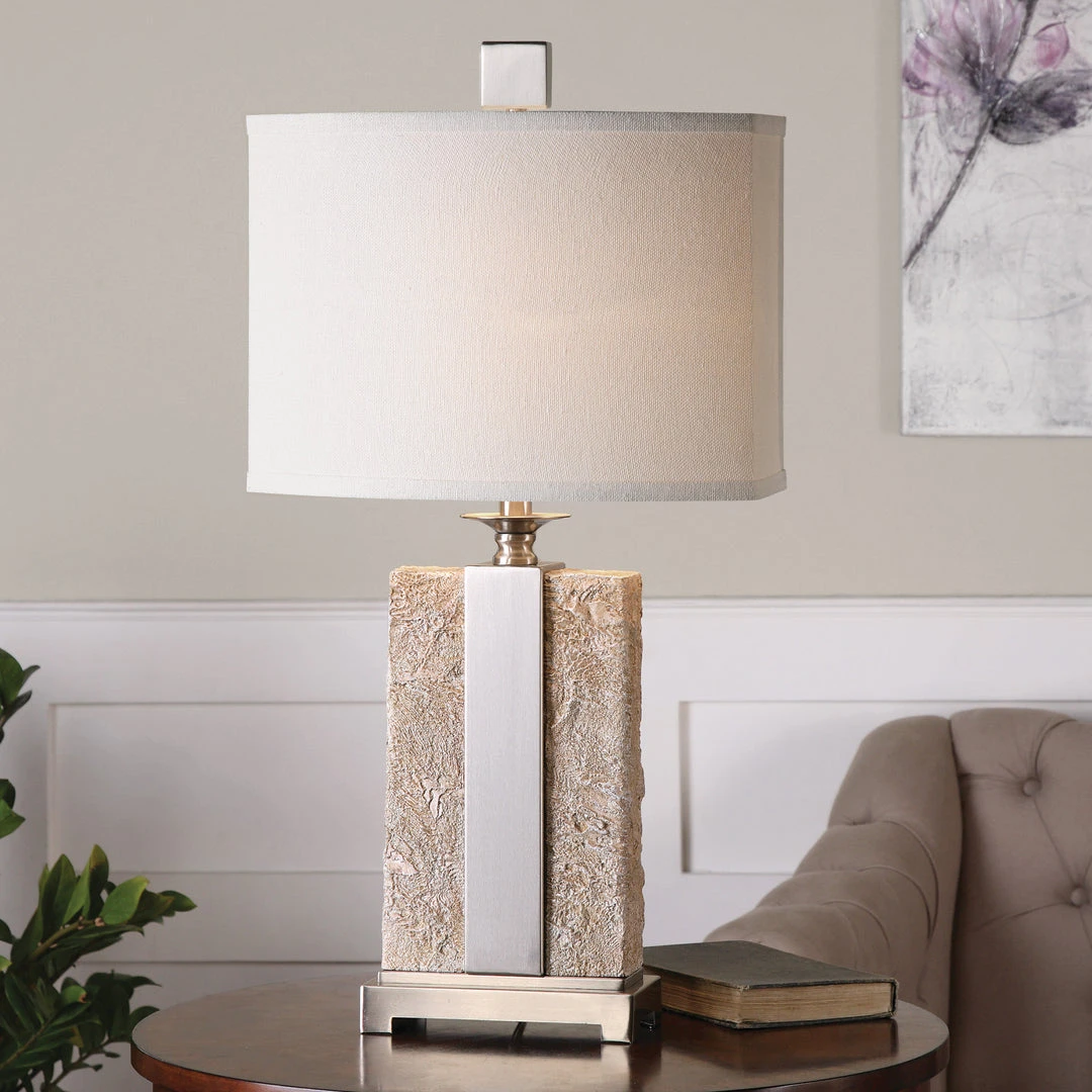 Table Lamps Uttermost Bonea Stone Ivory Table Lamp 4 Table Lamps Uttermost Bonea Stone Ivory Table Lamp