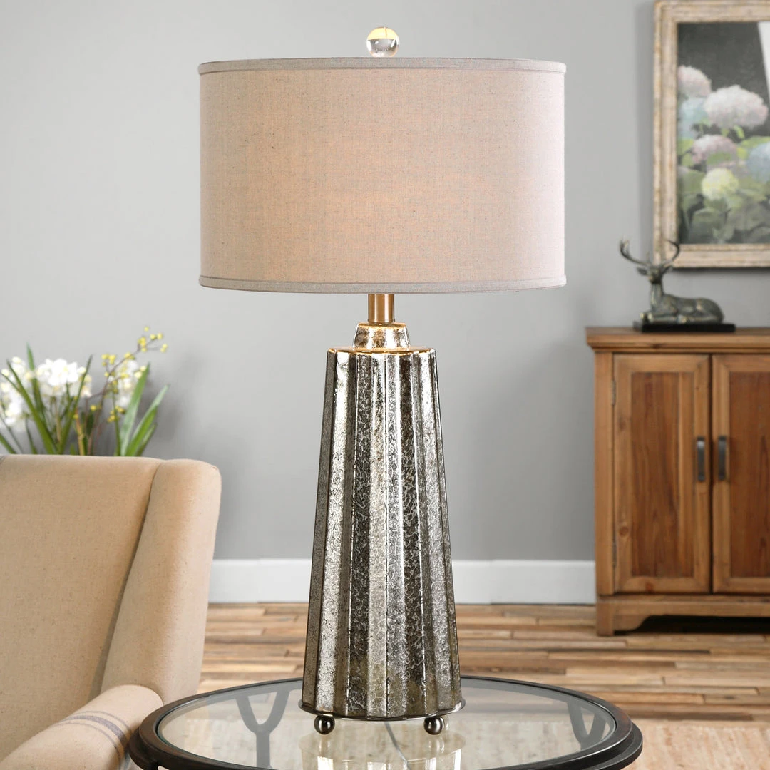 Table Lamps Uttermost Sullivan Mercury Glass Table Lamp 4 Table Lamps Uttermost Sullivan Mercury Glass Table Lamp