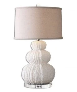 Uttermost Fontanne Shell Ivory Table Lamp Table Lamps