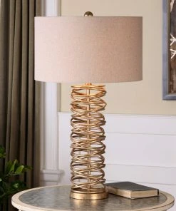 Uttermost Amarey Metal Ring Table Lamp