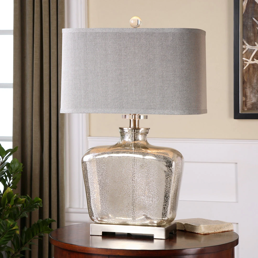 Uttermost Molinara Mercury Glass Table Lamp 4 Uttermost Molinara Mercury Glass Table Lamp