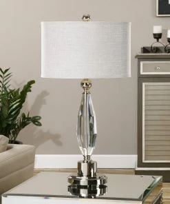 Uttermost Torlino Cut Crystal Lamp