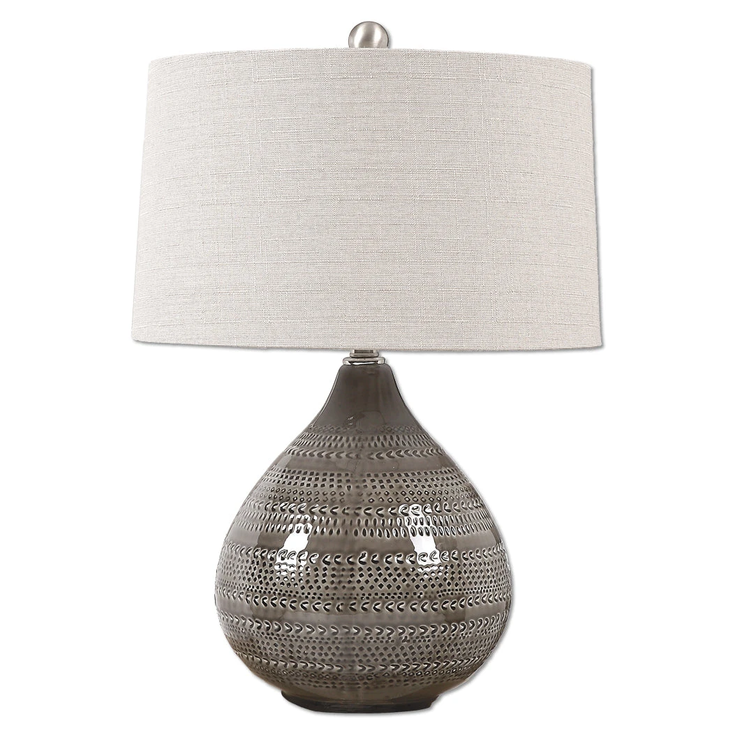 Uttermost Batova Smoke Gray Lamp Table Lamps 3 Uttermost Batova Smoke Gray Lamp Table Lamps