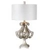 Table Lamps Uttermost Vinadio Distressed Silver Table Lamp