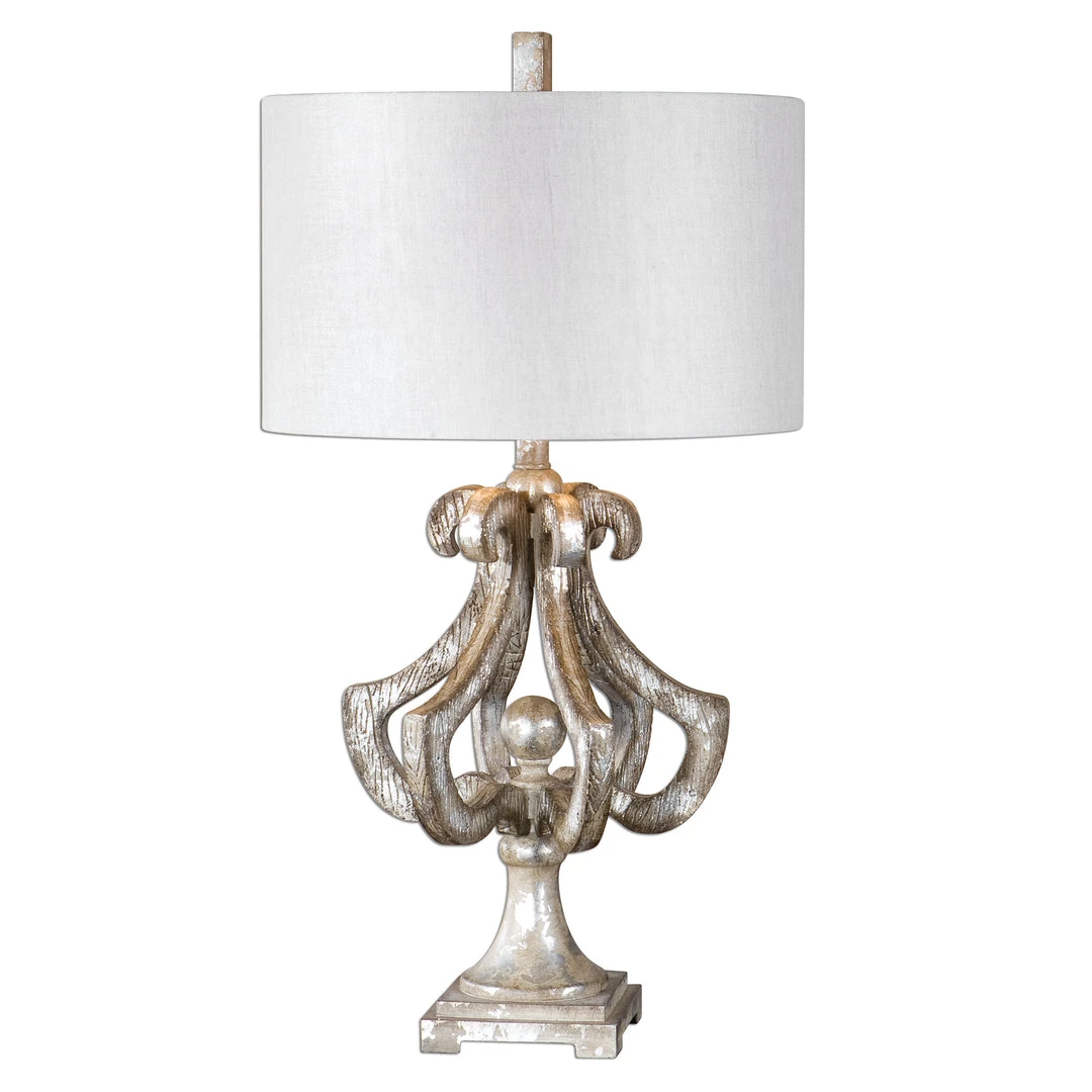 Table Lamps Uttermost Vinadio Distressed Silver Table Lamp 3 Table Lamps Uttermost Vinadio Distressed Silver Table Lamp