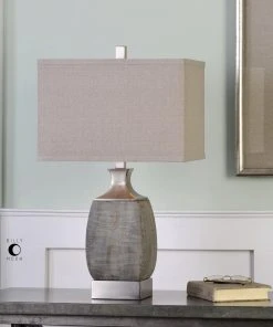 Table Lamps Uttermost Caffaro Rust Bronze Table Lamp