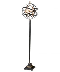 Floor Lamps Uttermost Rondure Sphere Floor Lamp
