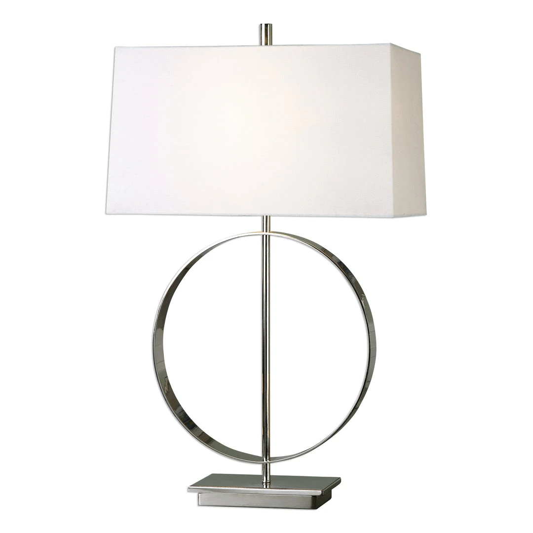 Uttermost Addison Polished Nickel Lamp 3 Uttermost Addison Polished Nickel Lamp