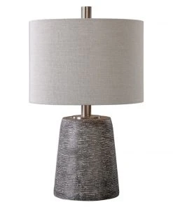 Uttermost Duron Bronze Ceramic Lamp