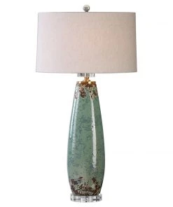 Table Lamps Uttermost Rovasenda Mint Green Table Lamp