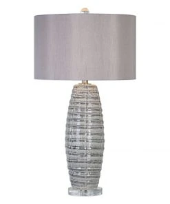 Uttermost Brescia Gray Ceramic Lamp Table Lamps