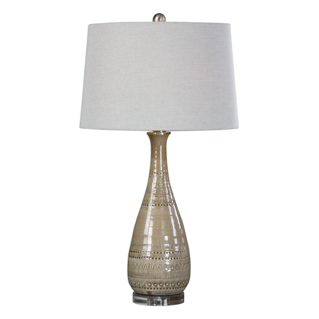Uttermost Nakoda Embossed Ceramic Lamp 3 Uttermost Nakoda Embossed Ceramic Lamp