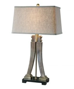 Table Lamps Uttermost Yerevan Wood Leg Lamp
