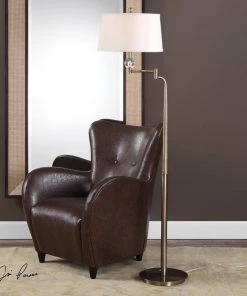 Floor Lamps Uttermost Melini Swing Arm Floor Lamp